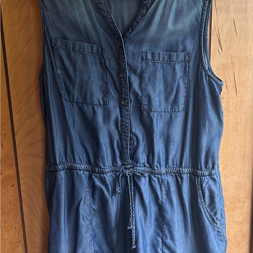 Kelly Renee Blue Romper, XL - Picture 1 of 6